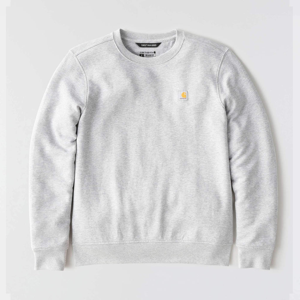 Women's lightweight tencel crewneck sweatshirt