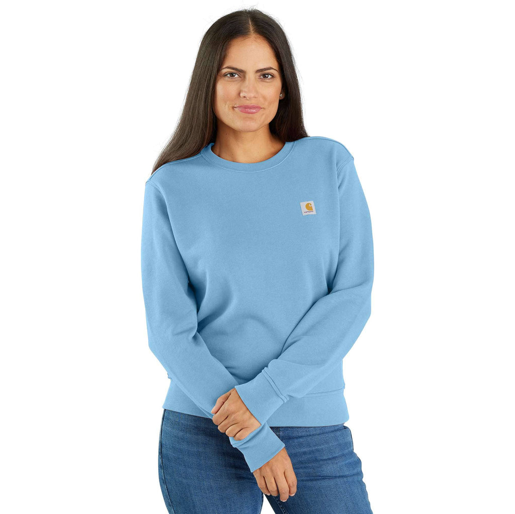 Women's lightweight tencel crewneck sweatshirt