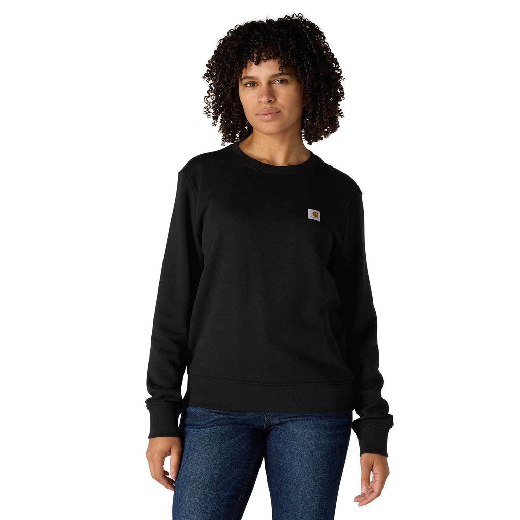 Women's lightweight tencel crewneck sweatshirt