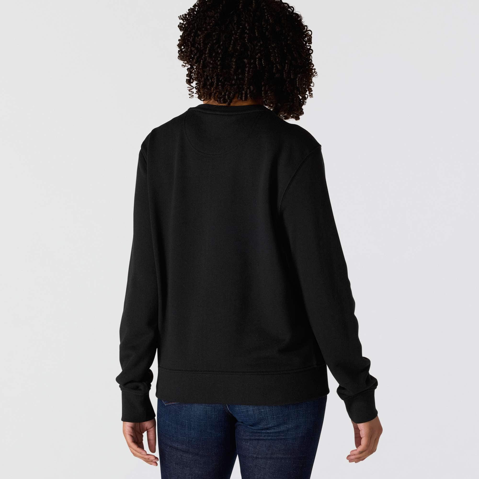 Women's lightweight tencel crewneck sweatshirt