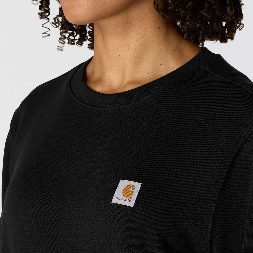 Women's lightweight tencel crewneck sweatshirt