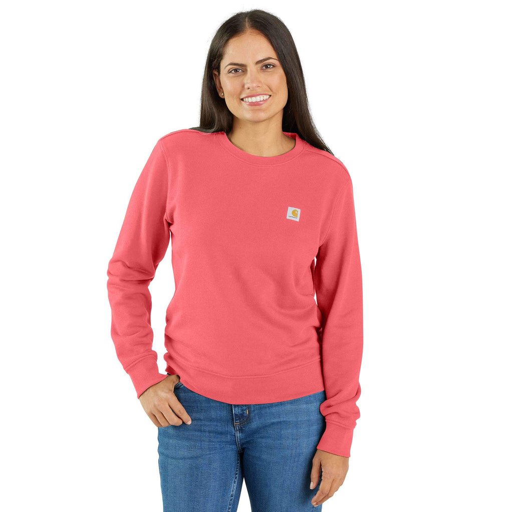 Women's lightweight tencel crewneck sweatshirt