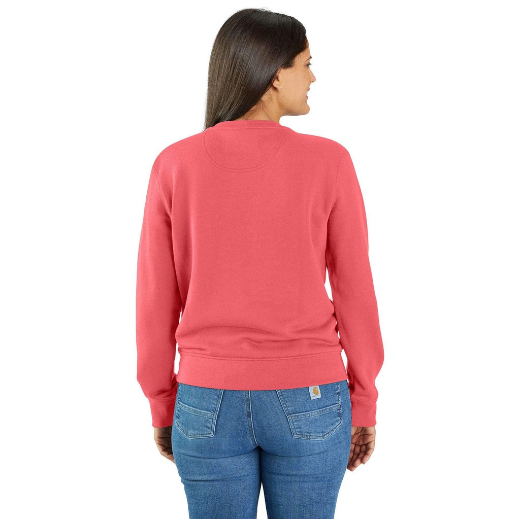 Women's lightweight tencel crewneck sweatshirt