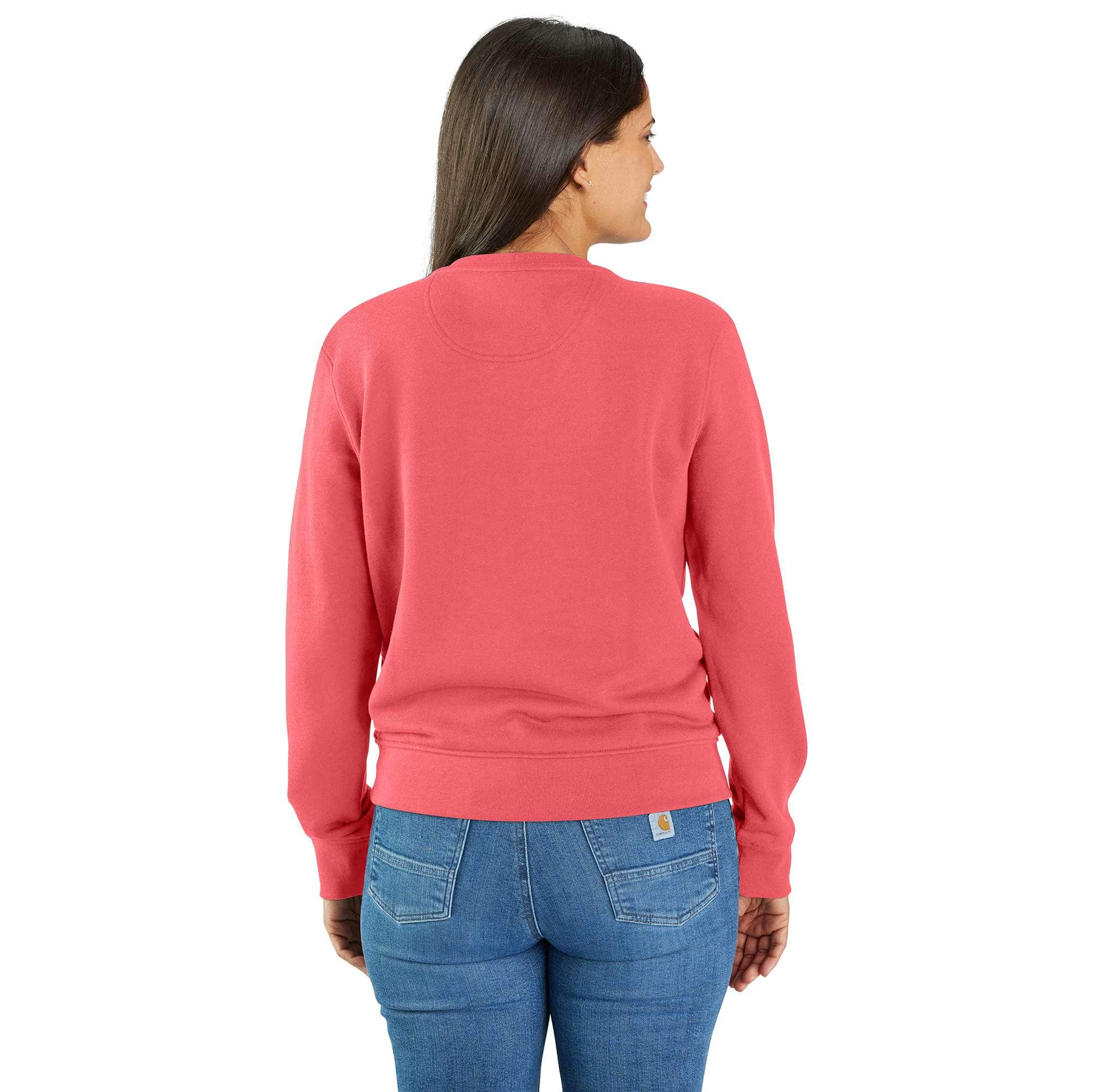 Women's lightweight tencel crewneck sweatshirt