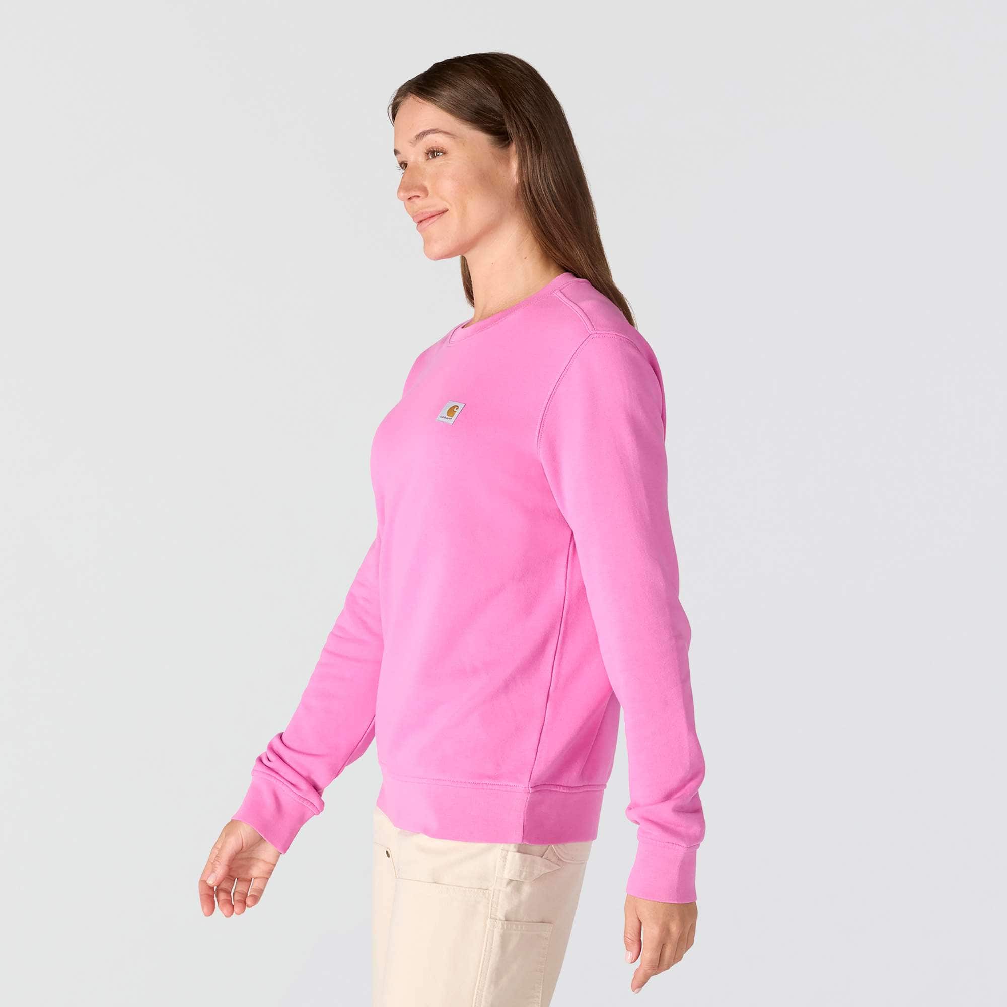 Women's lightweight tencel crewneck sweatshirt
