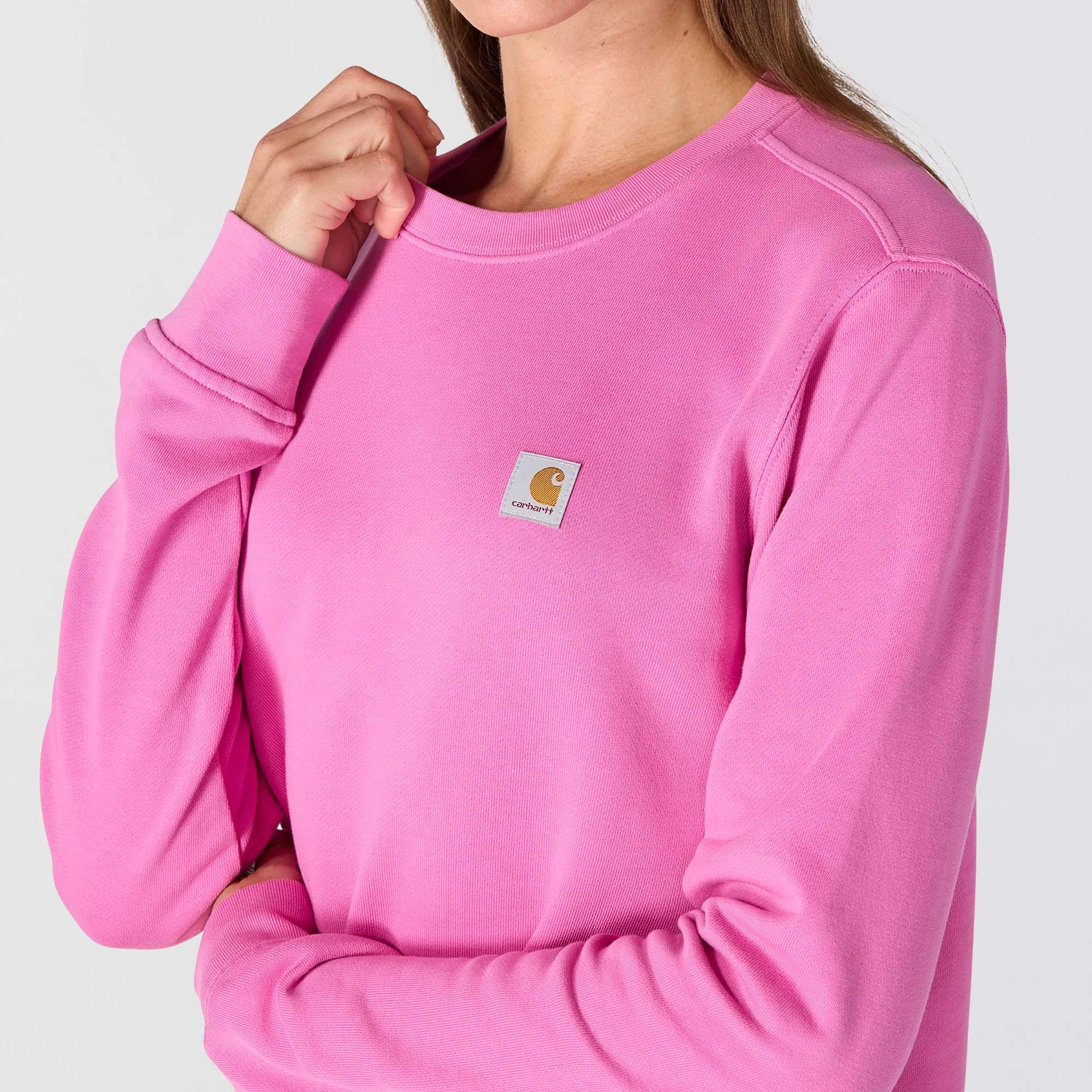 Women's lightweight tencel crewneck sweatshirt