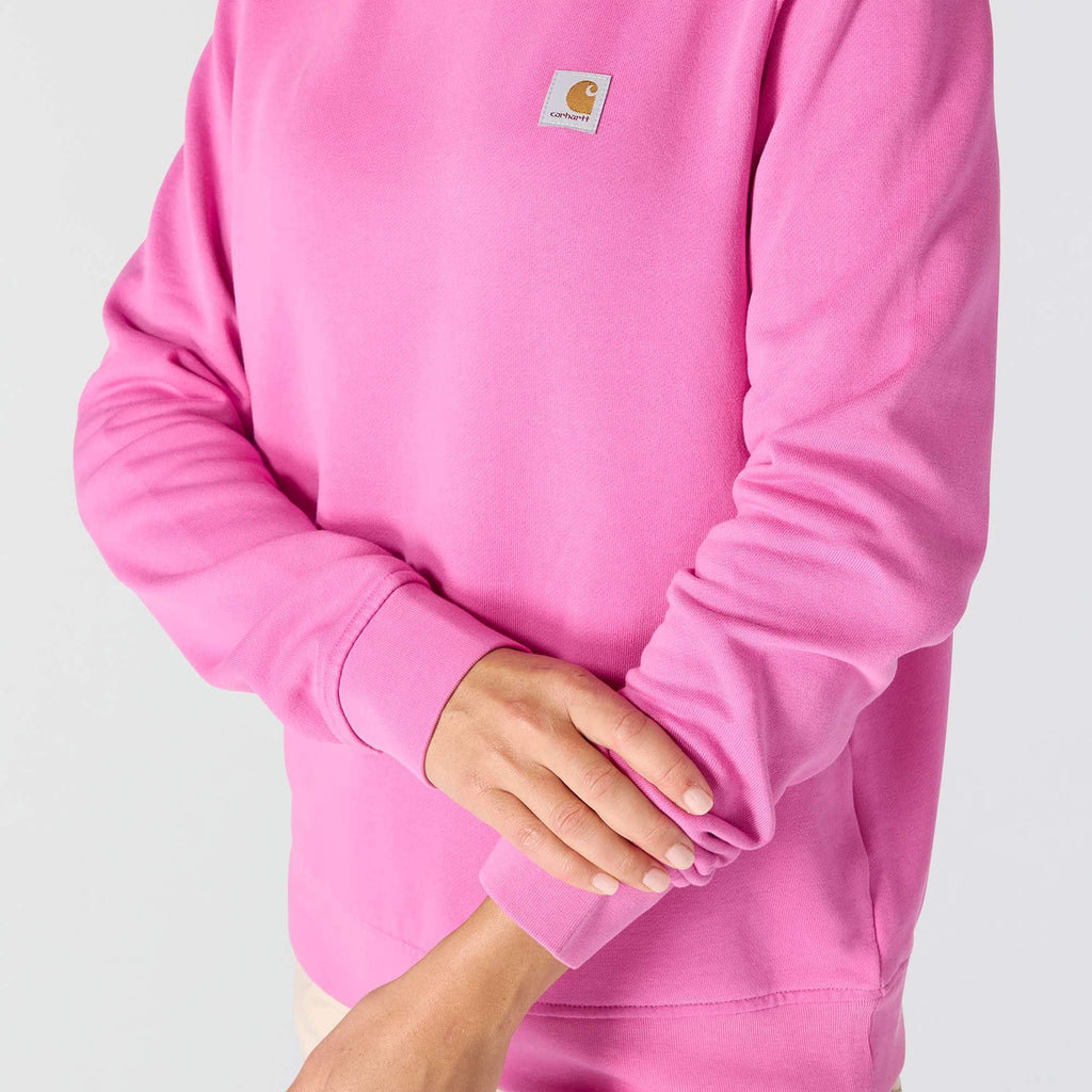 Women's lightweight tencel crewneck sweatshirt