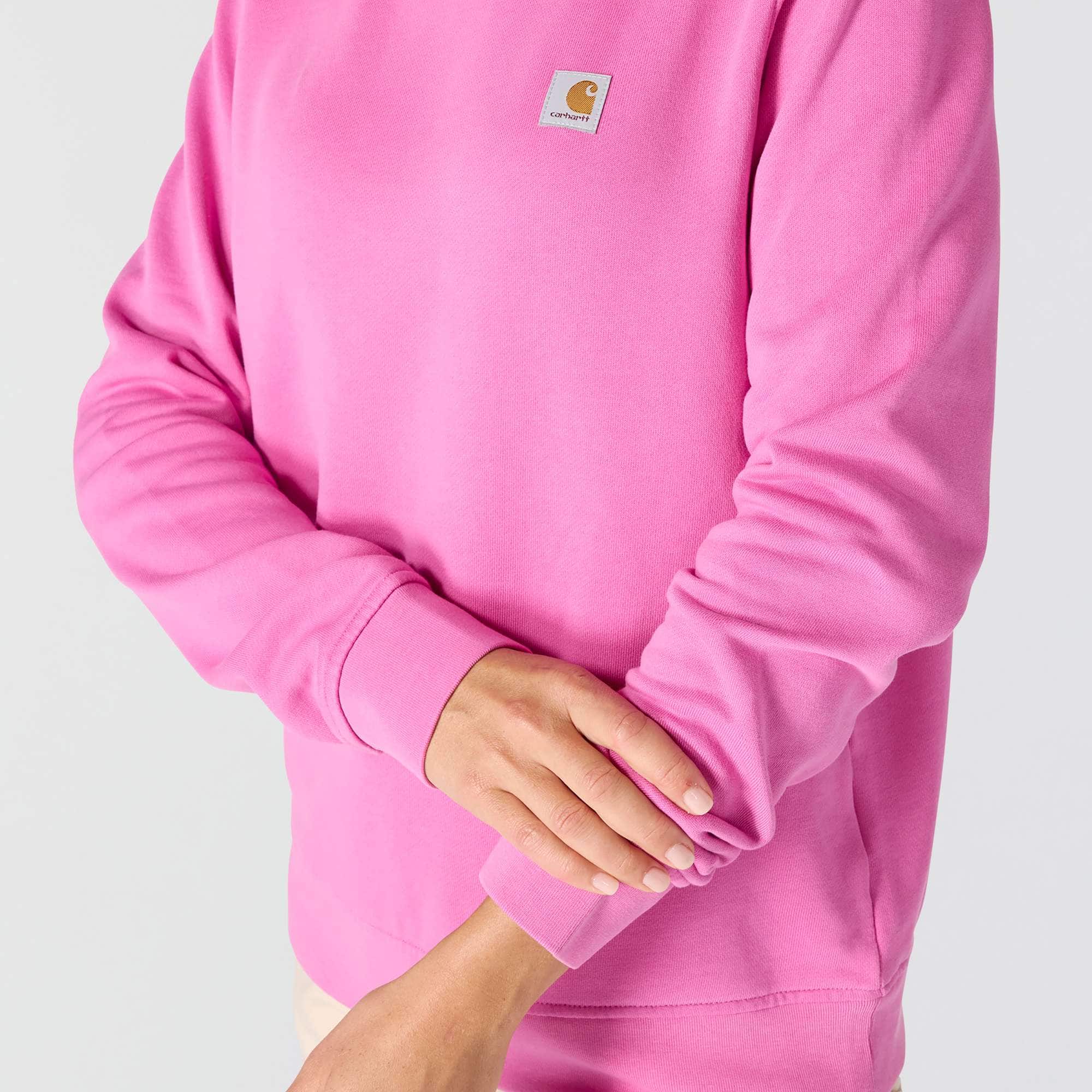 Women's lightweight tencel crewneck sweatshirt