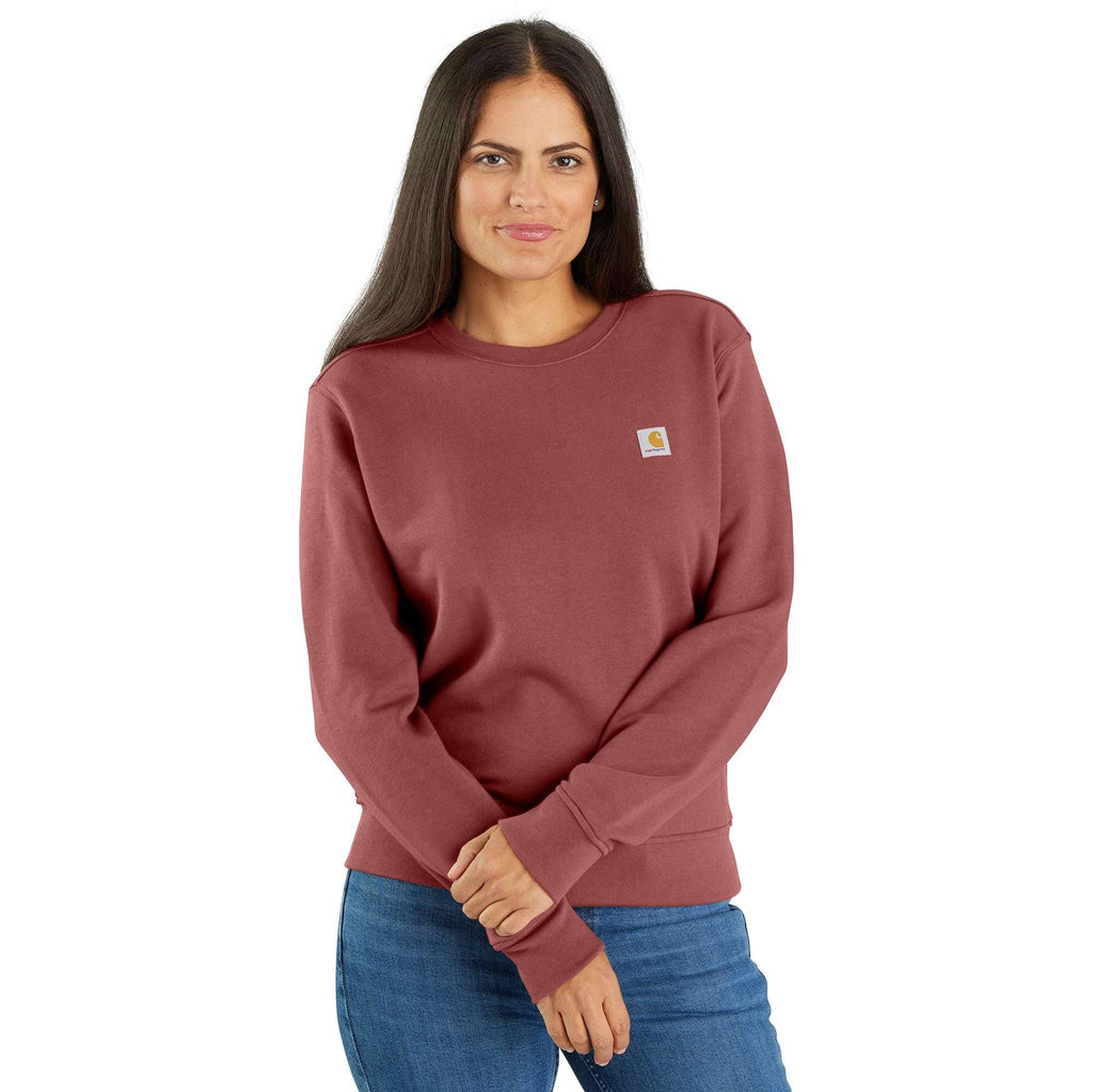 Women's lightweight tencel crewneck sweatshirt