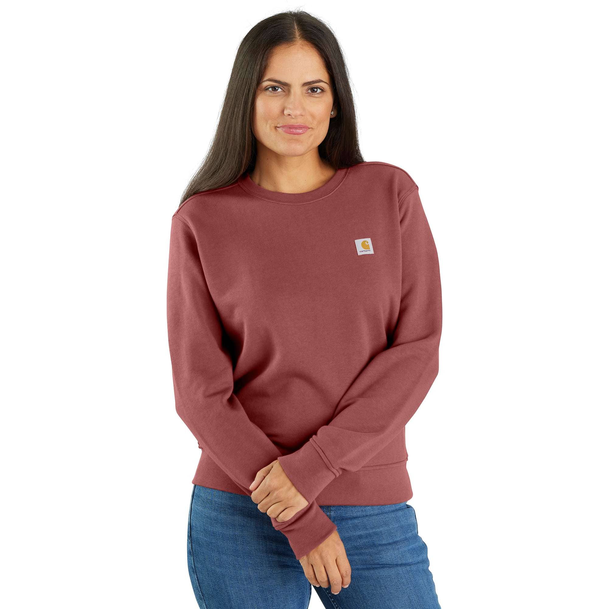 Women's lightweight tencel crewneck sweatshirt