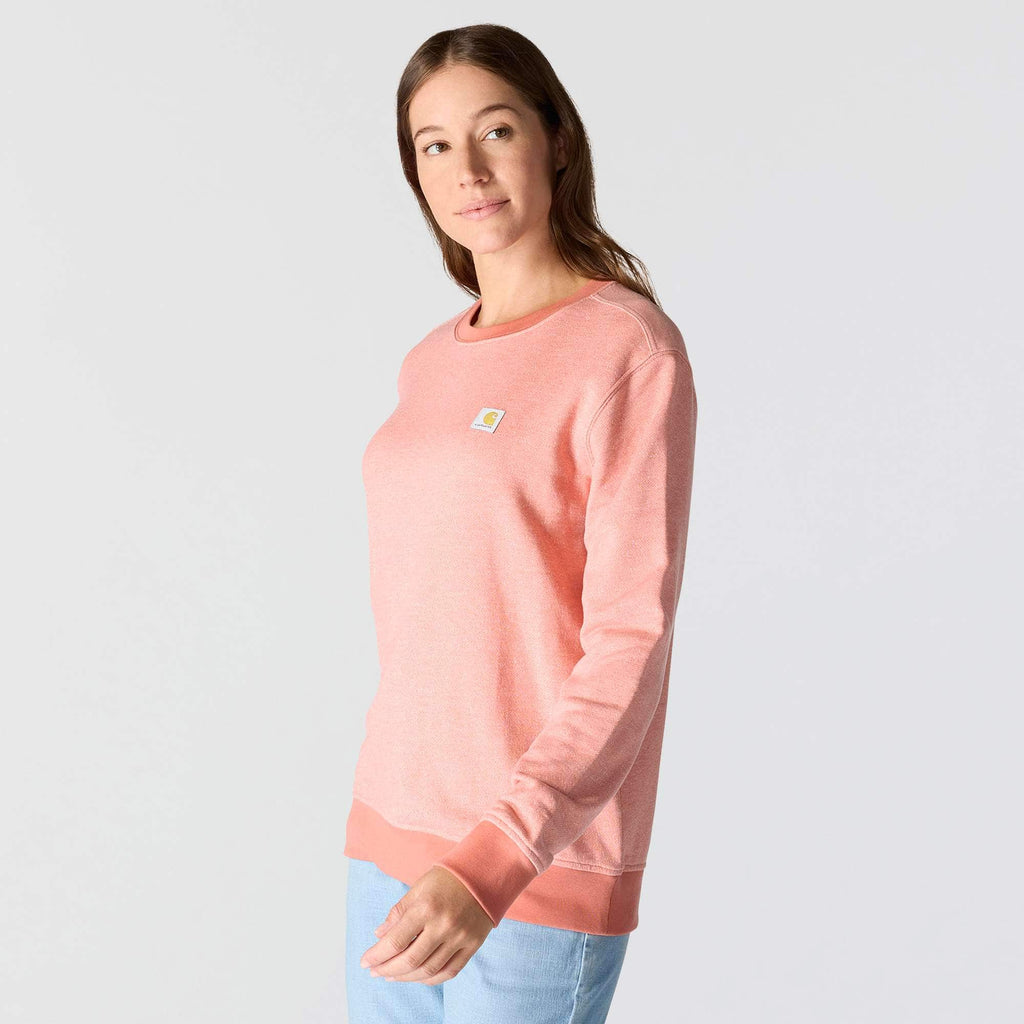 Women's lightweight tencel crewneck sweatshirt
