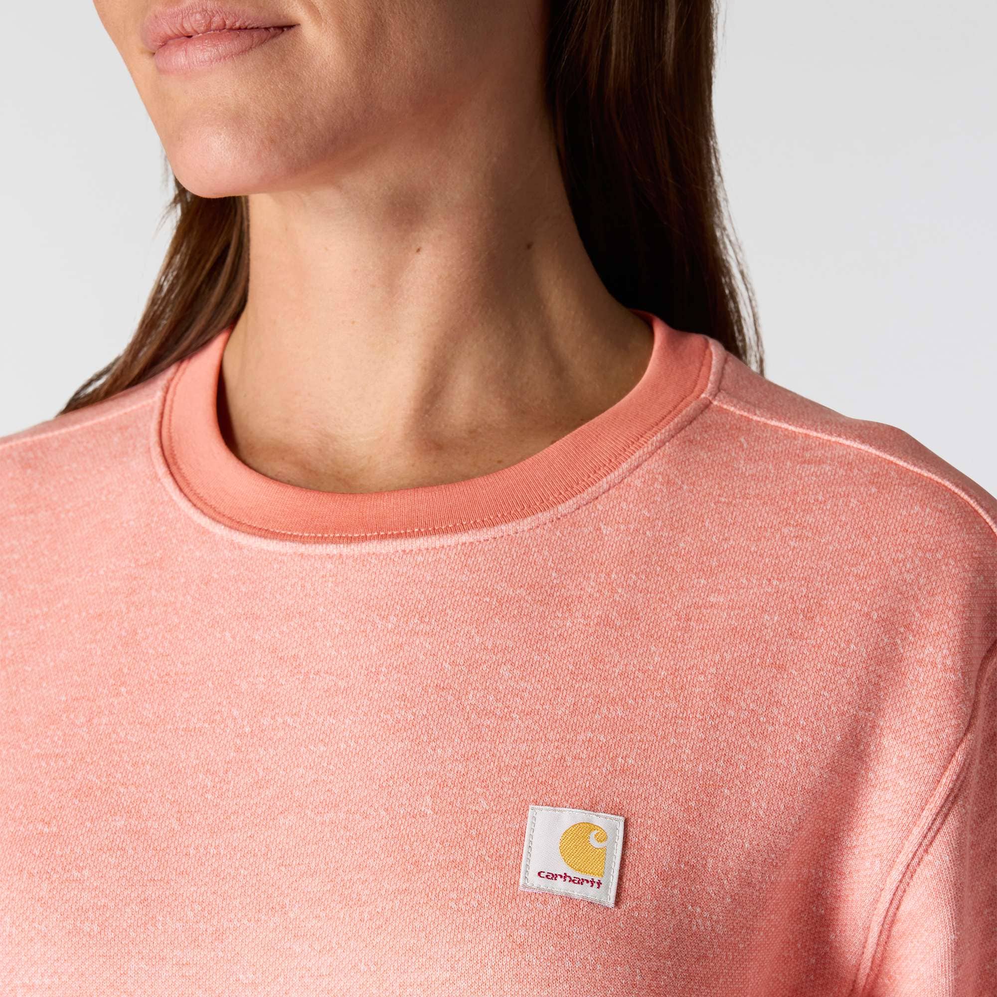 Women's lightweight tencel crewneck sweatshirt