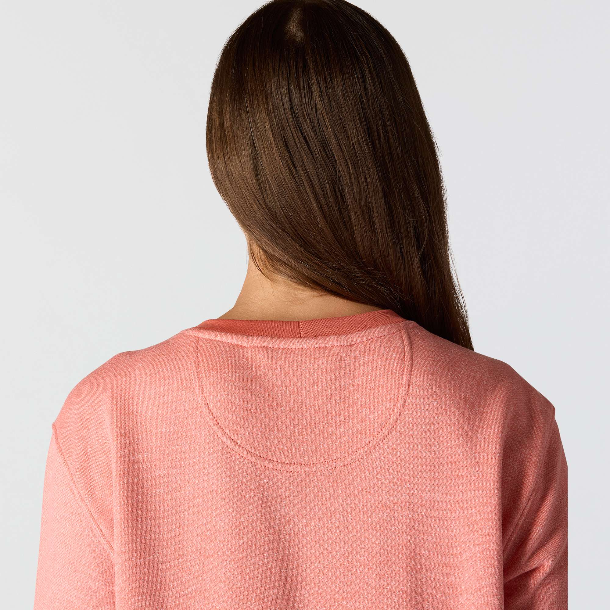 Women's lightweight tencel crewneck sweatshirt