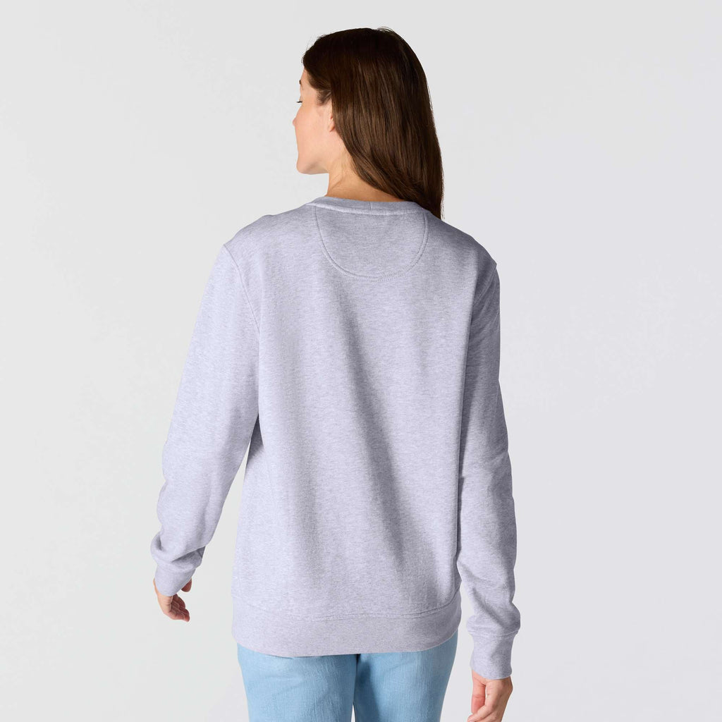 Women's lightweight tencel crewneck sweatshirt