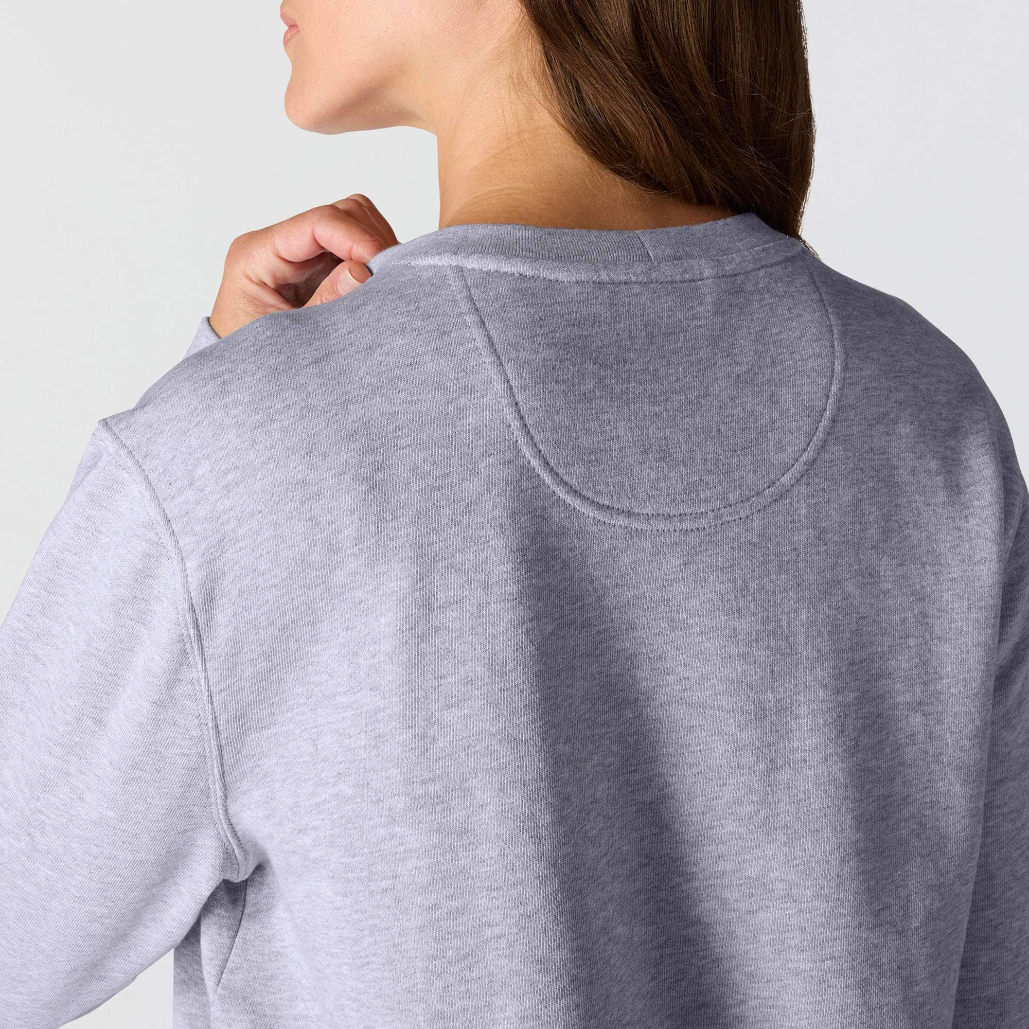 Women's lightweight tencel crewneck sweatshirt