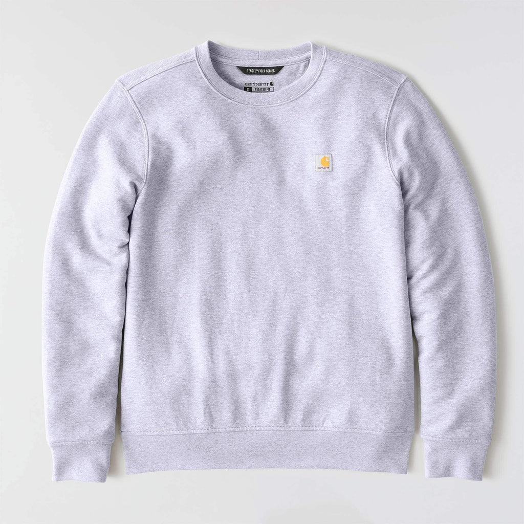 Women's lightweight tencel crewneck sweatshirt
