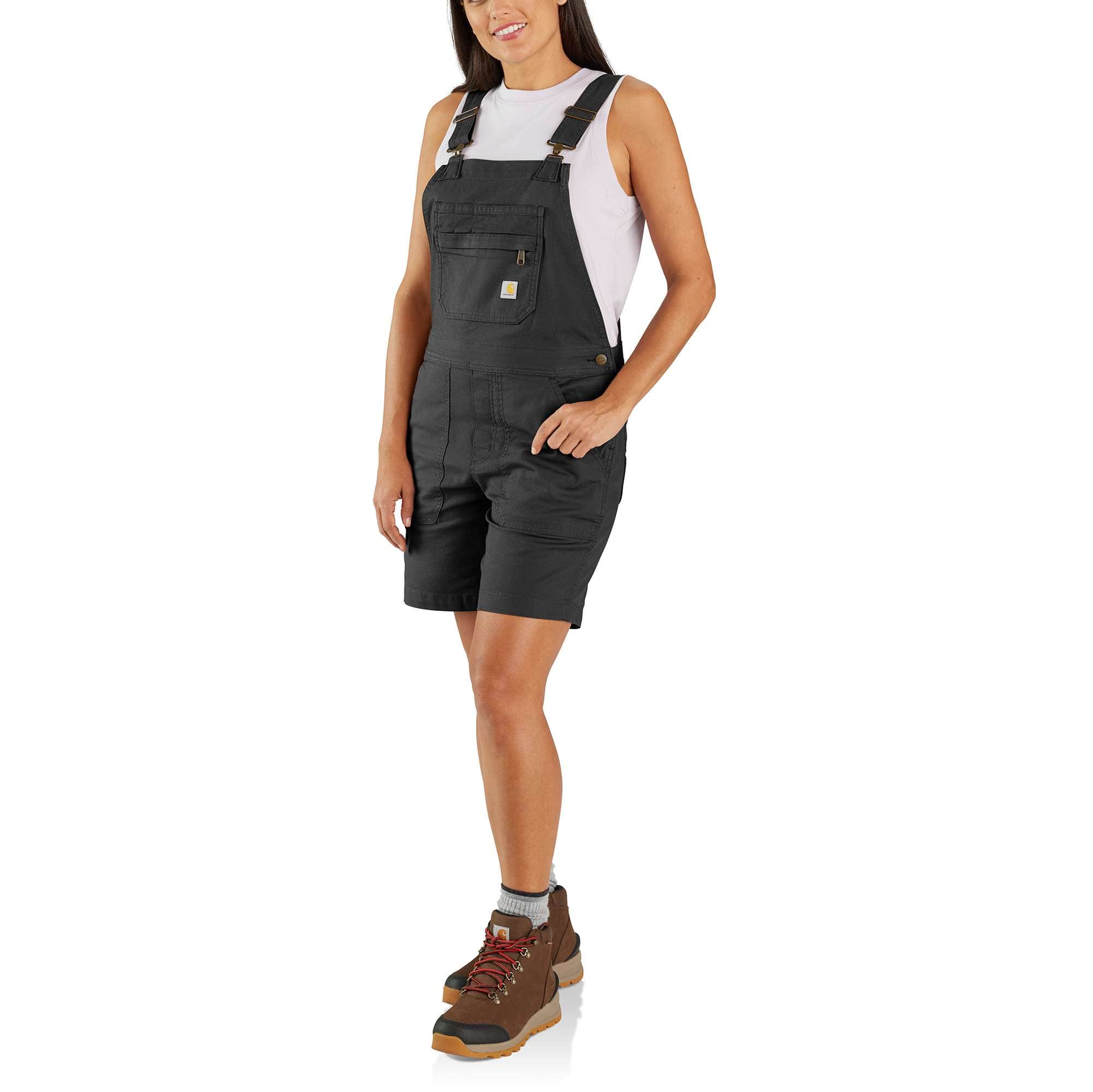 Women's ashland canvas shortalls