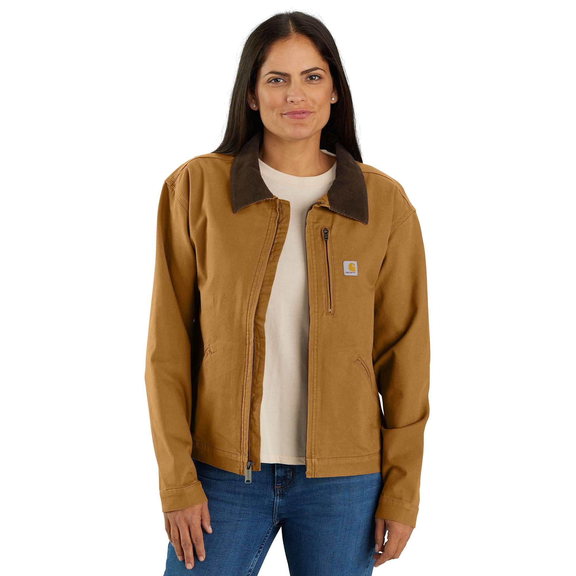 Women's iconic crawford canvas detroit jacket