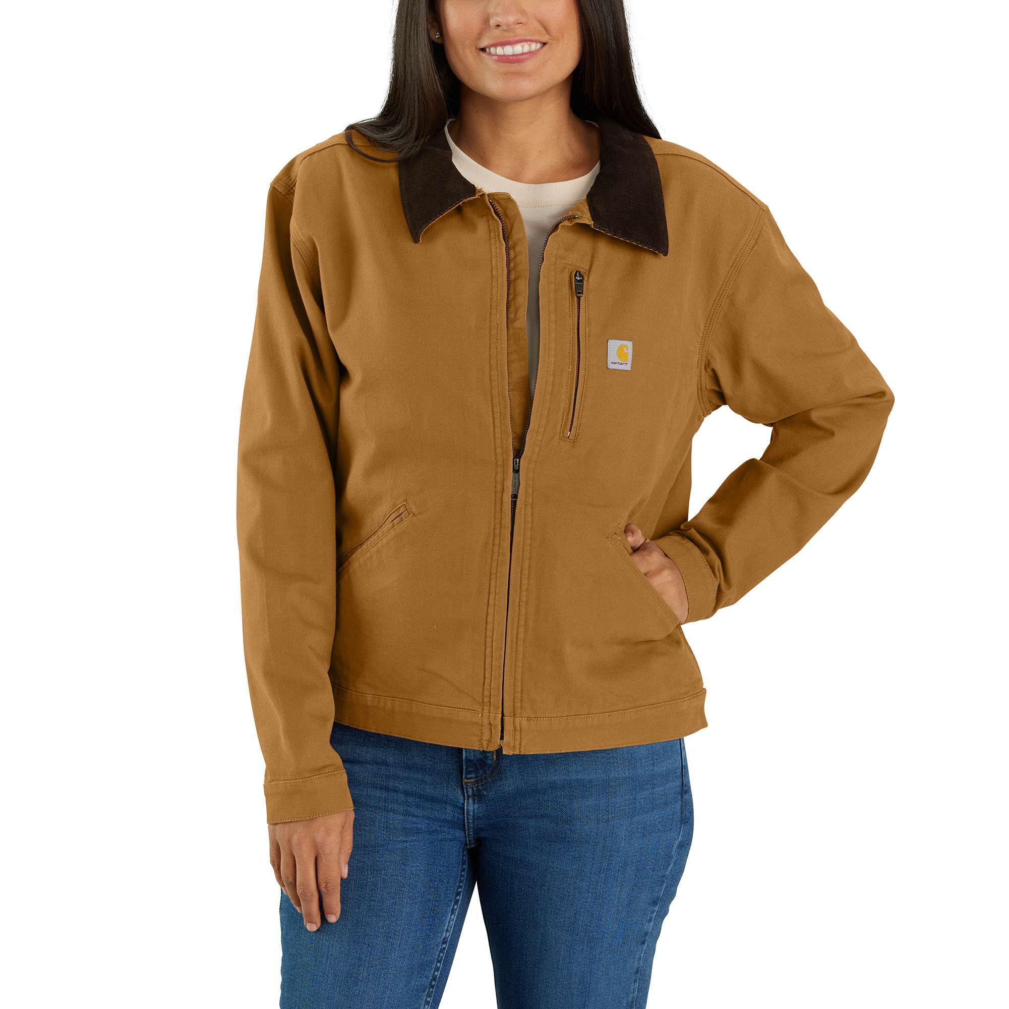 Women's iconic crawford canvas detroit jacket