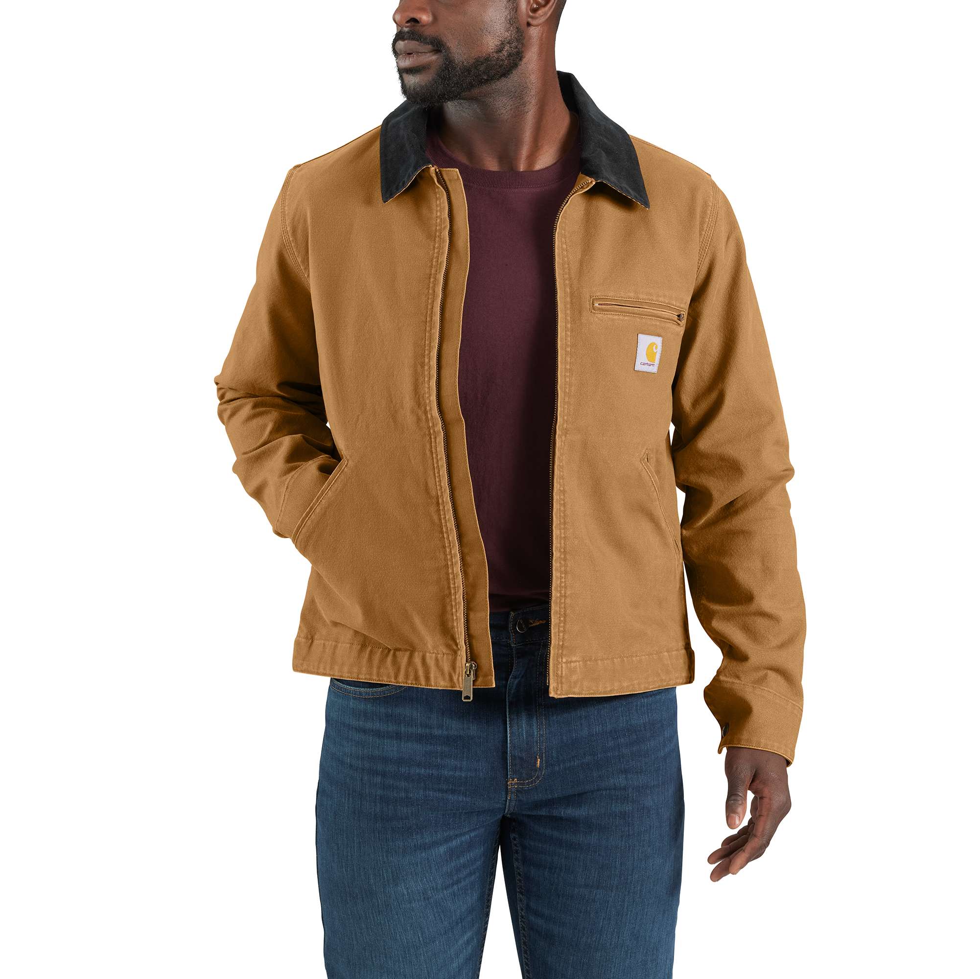 Men's re-engineered relaxed fit duck detroit jacket