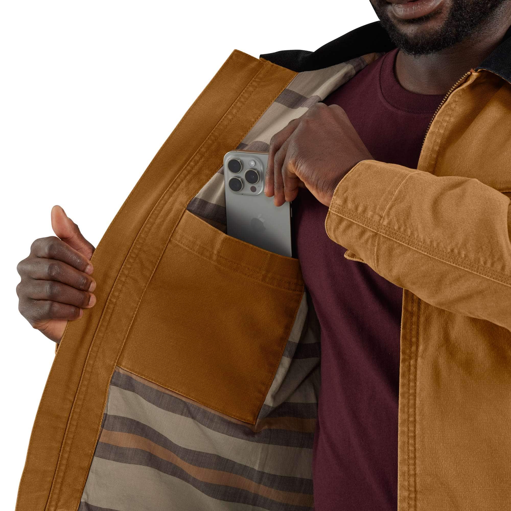 Men's re-engineered relaxed fit duck detroit jacket