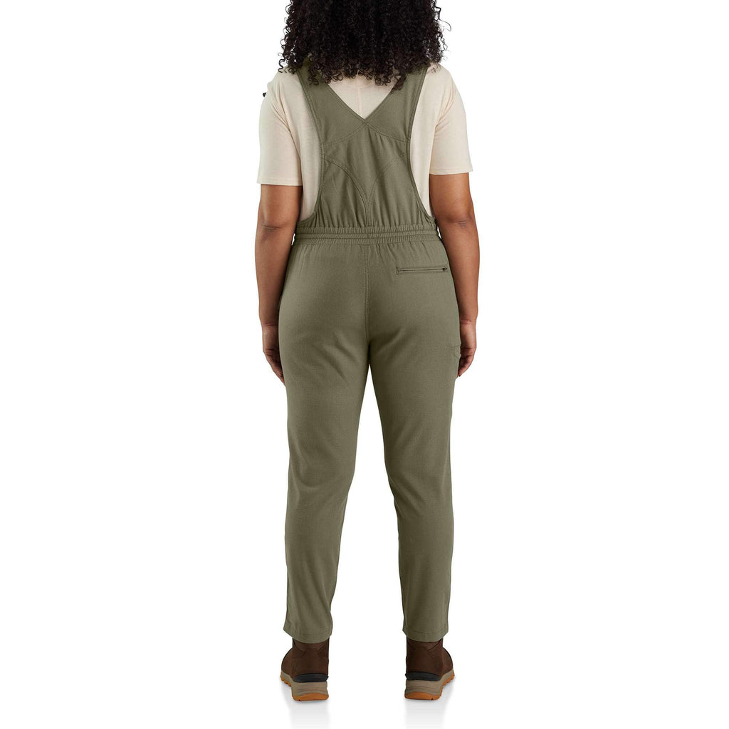 Women's force relaxed fit ripstop overalls - women's work overalls 