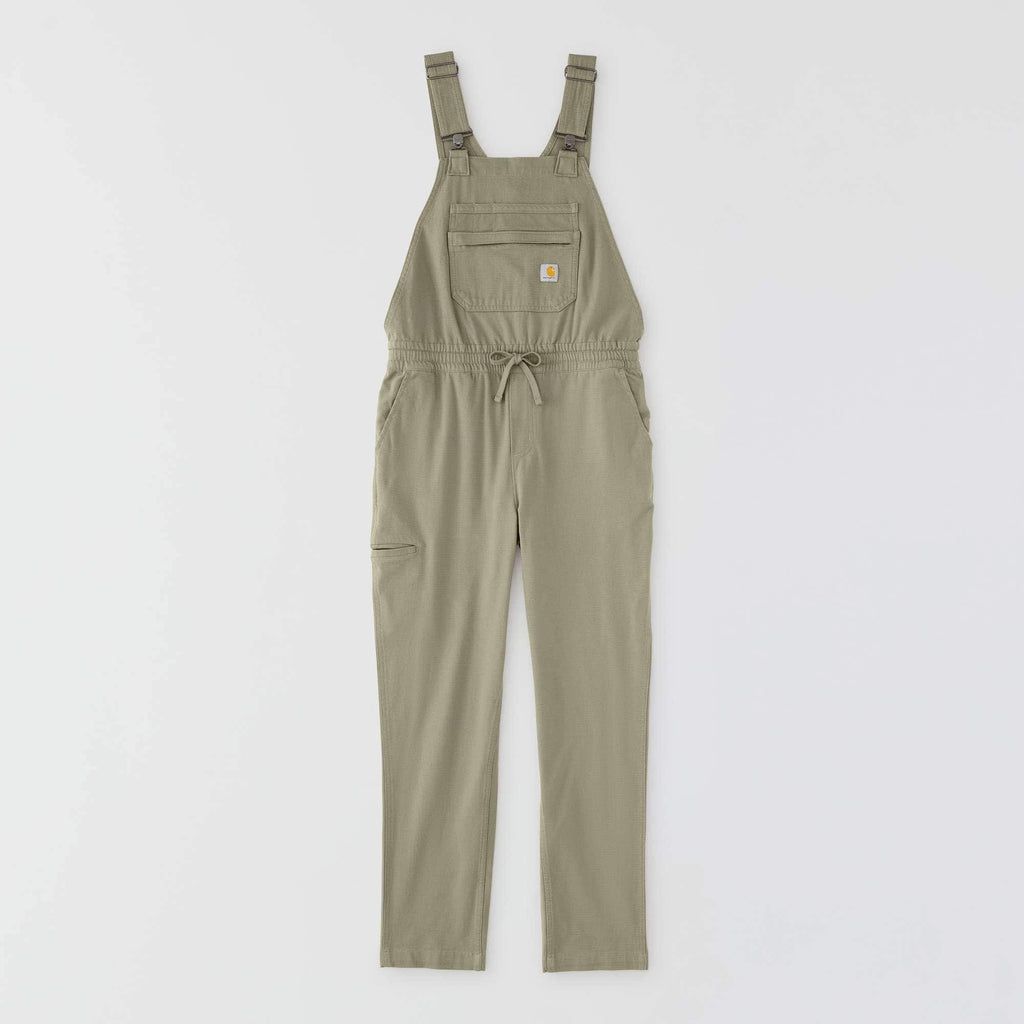Women's force relaxed fit ripstop overalls - women's work overalls 