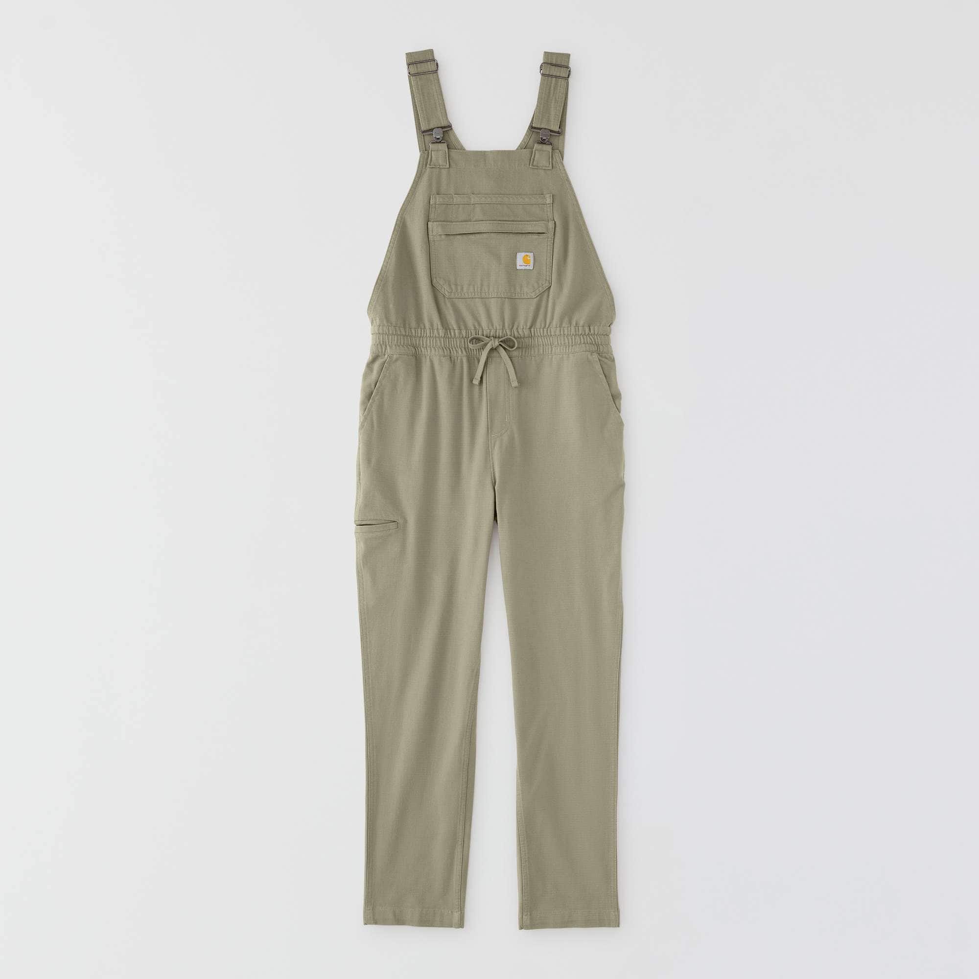 Women's force relaxed fit ripstop overalls - women's work overalls 