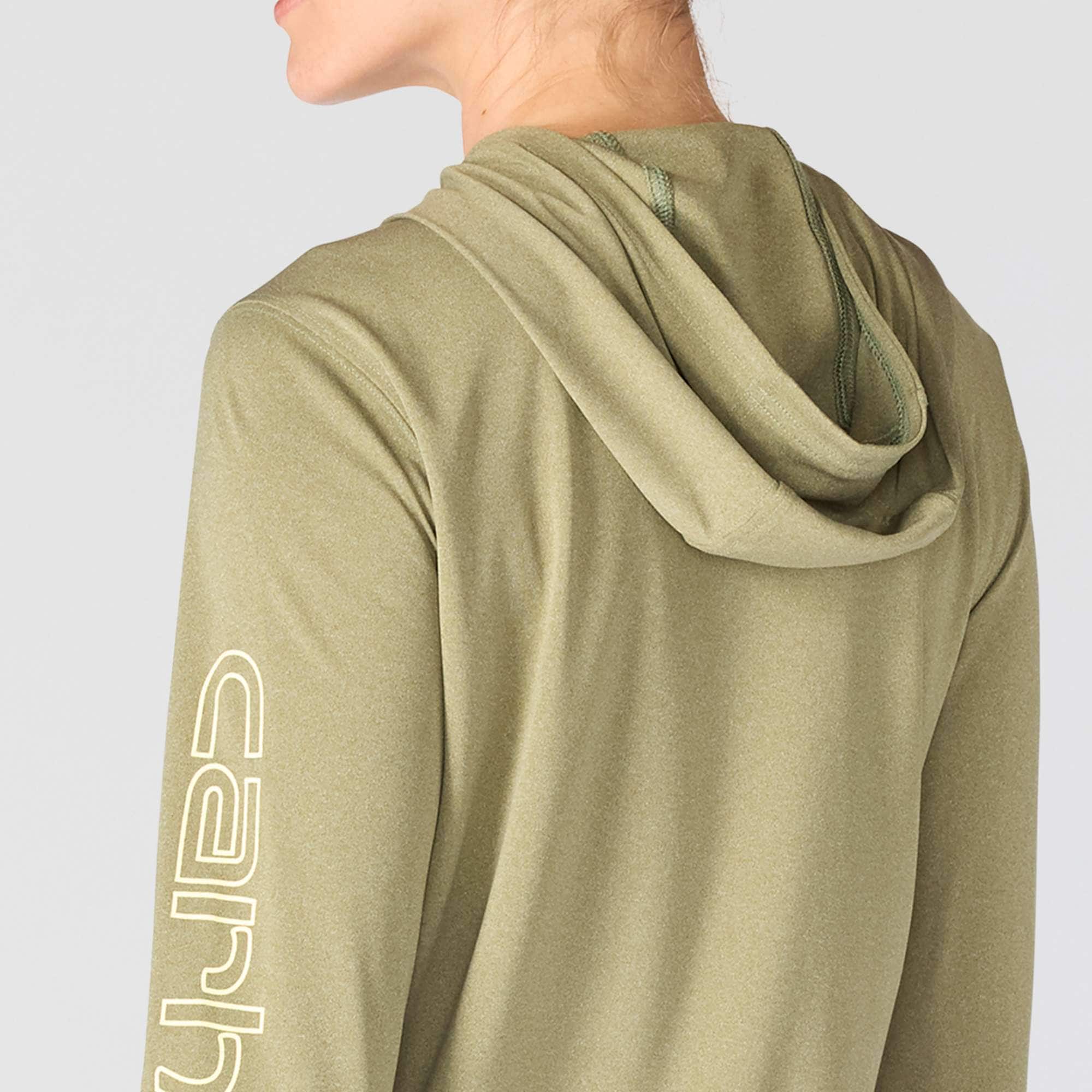 Women's force sun defender upf 50+ moisture wicking hoodie - sun protection hoodies