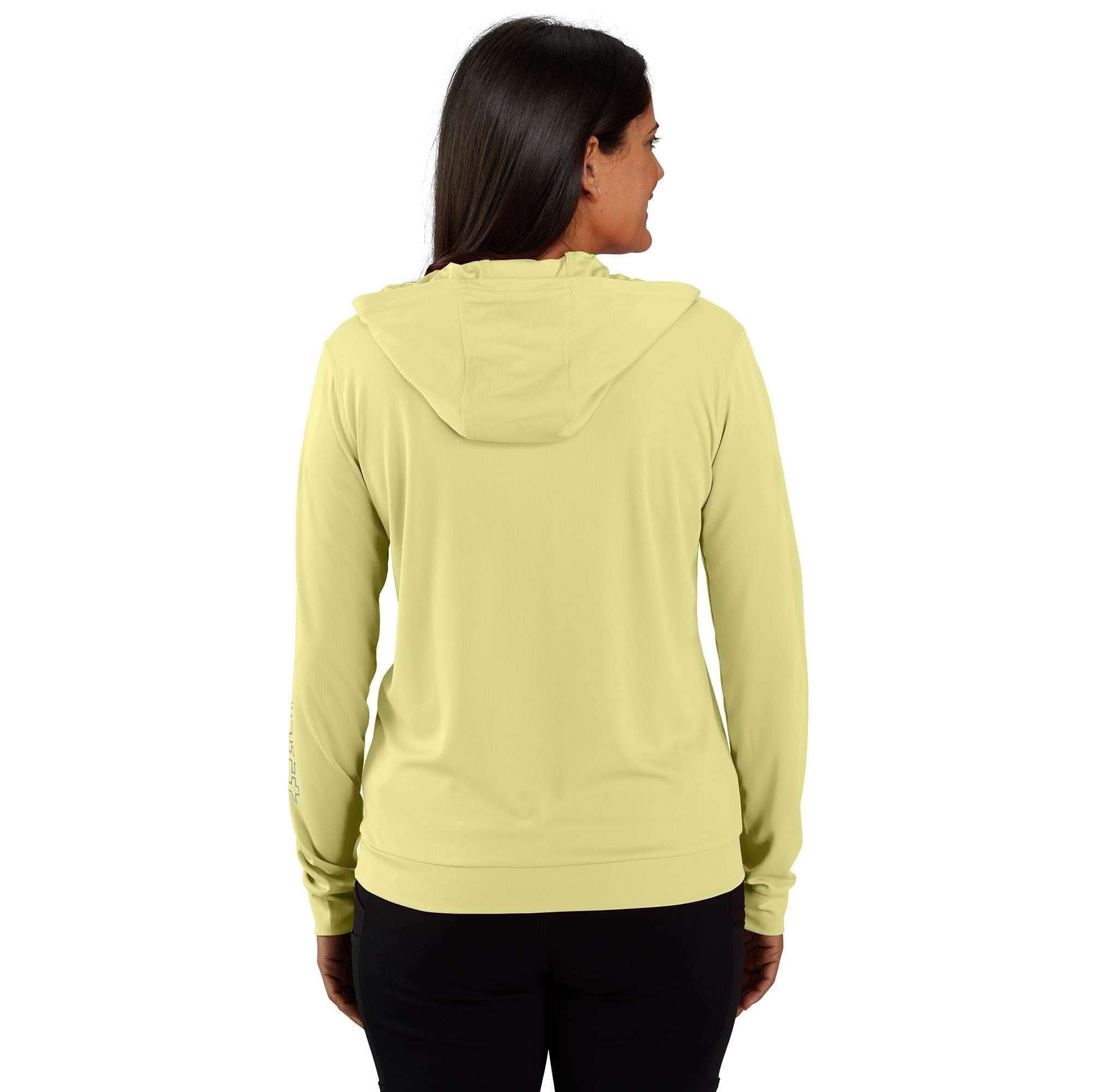 Women's force sun defender upf 50+ moisture wicking hoodie - sun protection hoodies