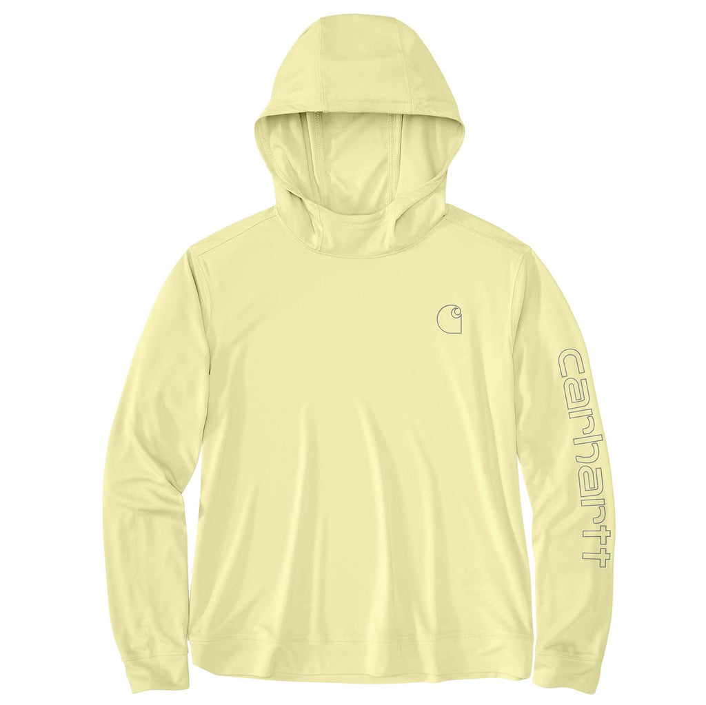 Women's force sun defender upf 50+ moisture wicking hoodie - sun protection hoodies