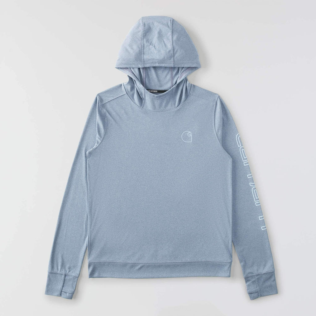 Women's force sun defender upf 50+ moisture wicking hoodie - sun protection hoodies
