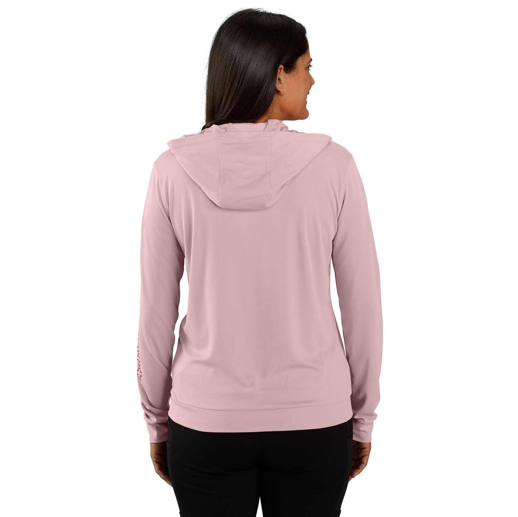 Women's force sun defender upf 50+ moisture wicking hoodie - sun protection hoodies