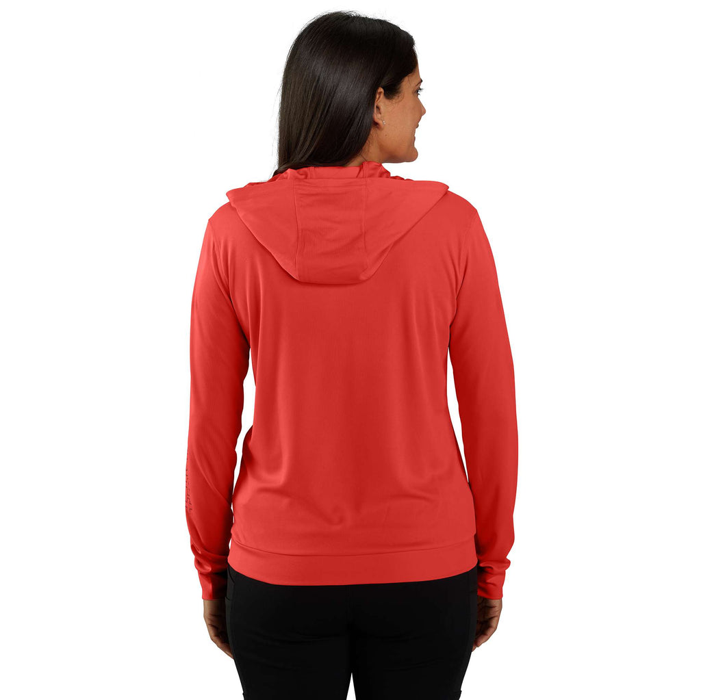 Women's force sun defender upf 50+ moisture wicking hoodie - sun protection hoodies