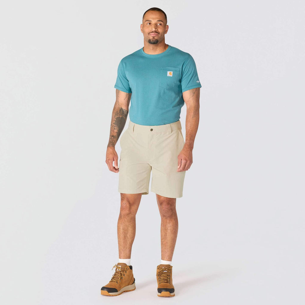 Relaxed fit 8" force phoenix sun protection shorts - work shorts