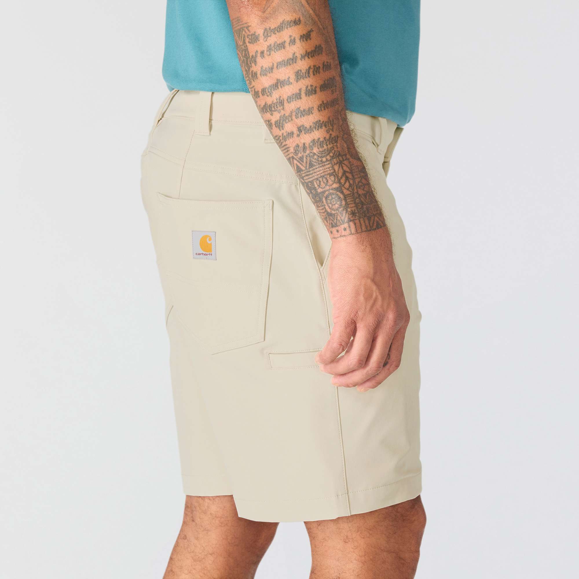 Relaxed fit 8" force phoenix sun protection shorts - work shorts