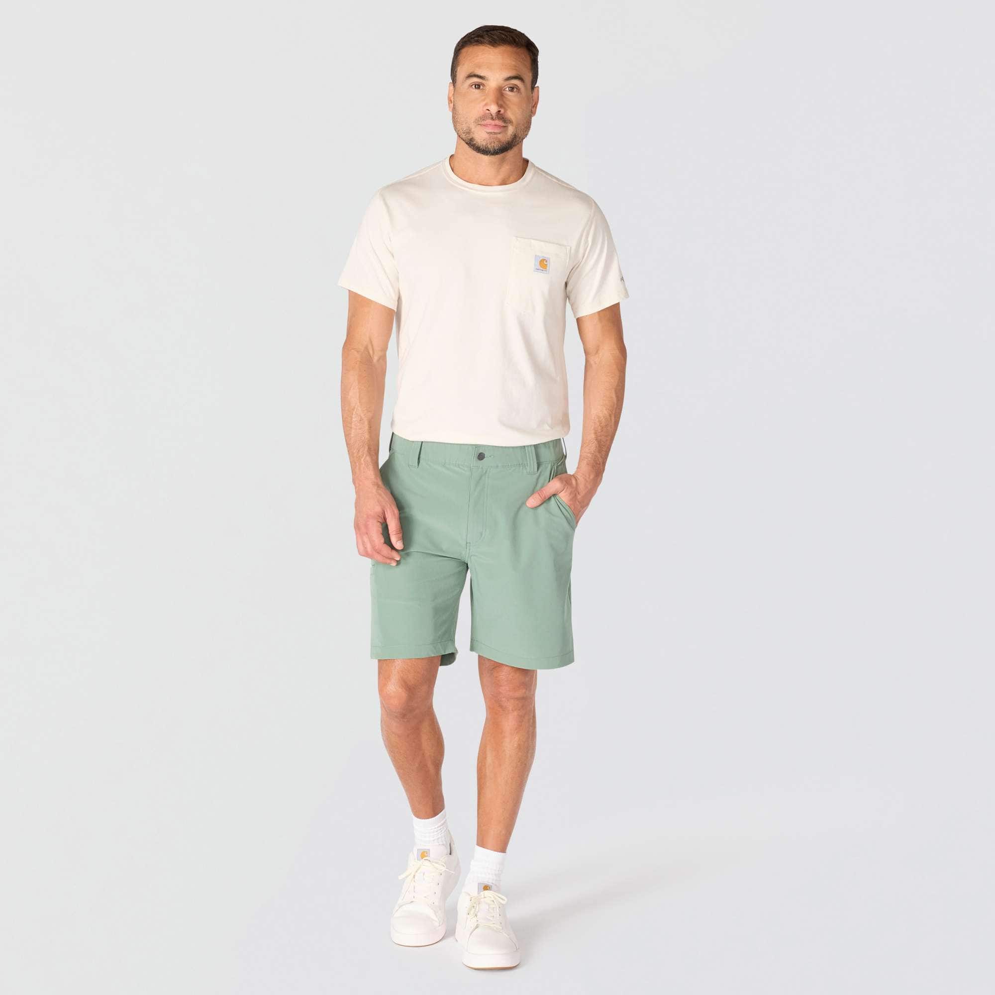 Relaxed fit 8" force phoenix sun protection shorts - work shorts