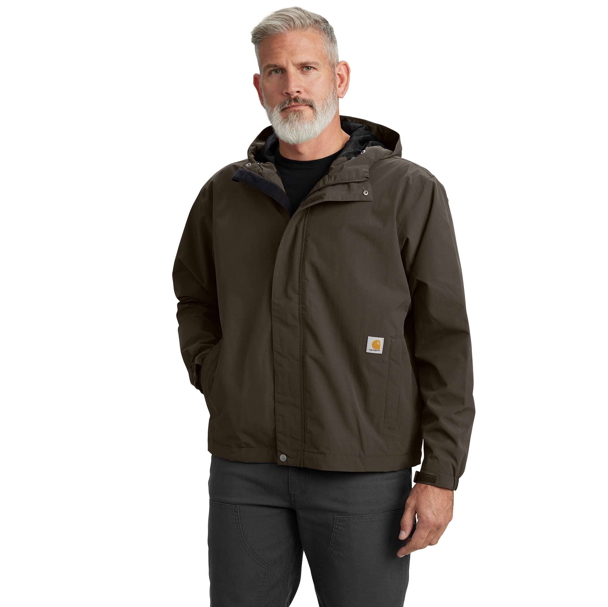 Men's bayou lightweight breathable waterproof rain jacket: storm defender jacket