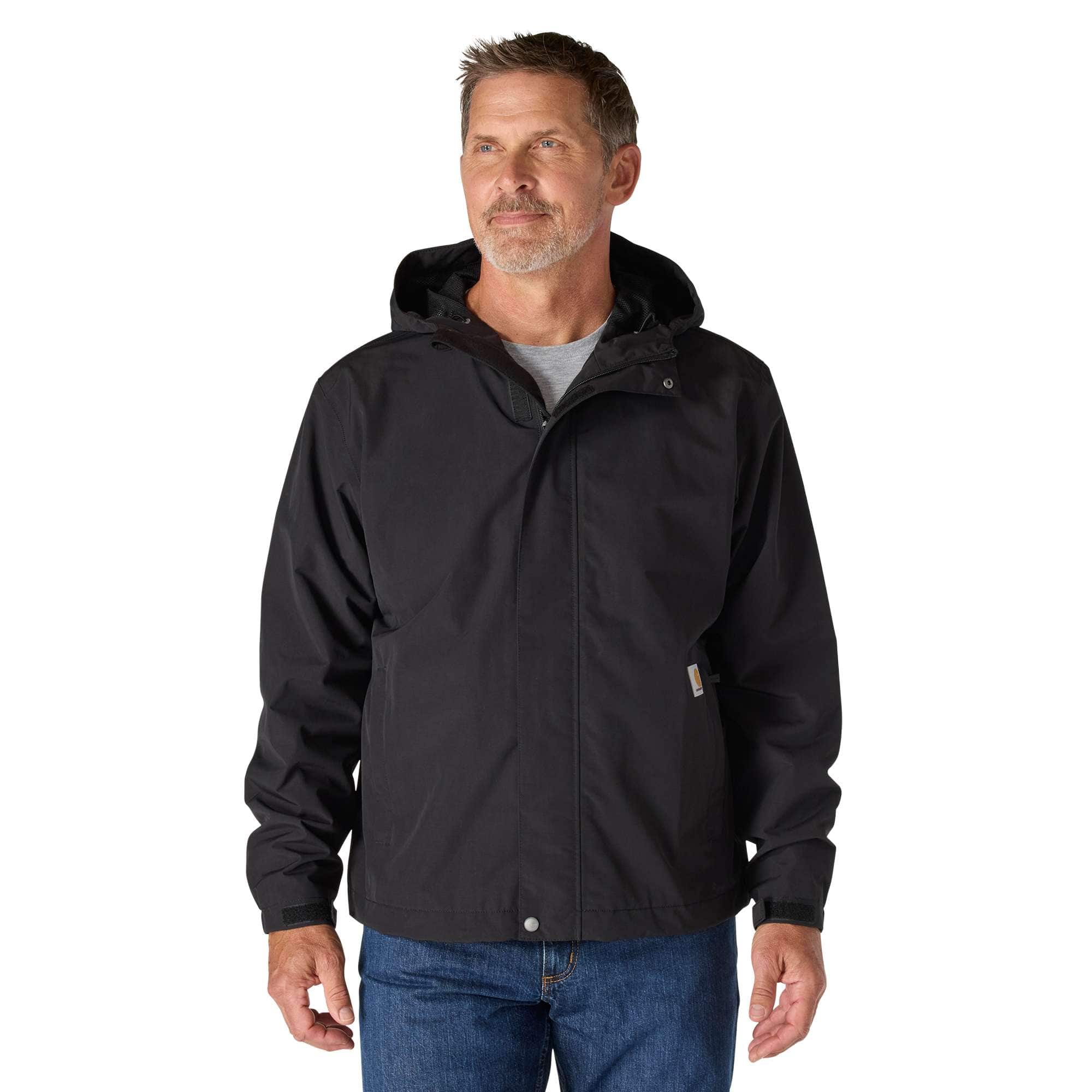 Men's bayou lightweight breathable waterproof rain jacket: storm defender jacket