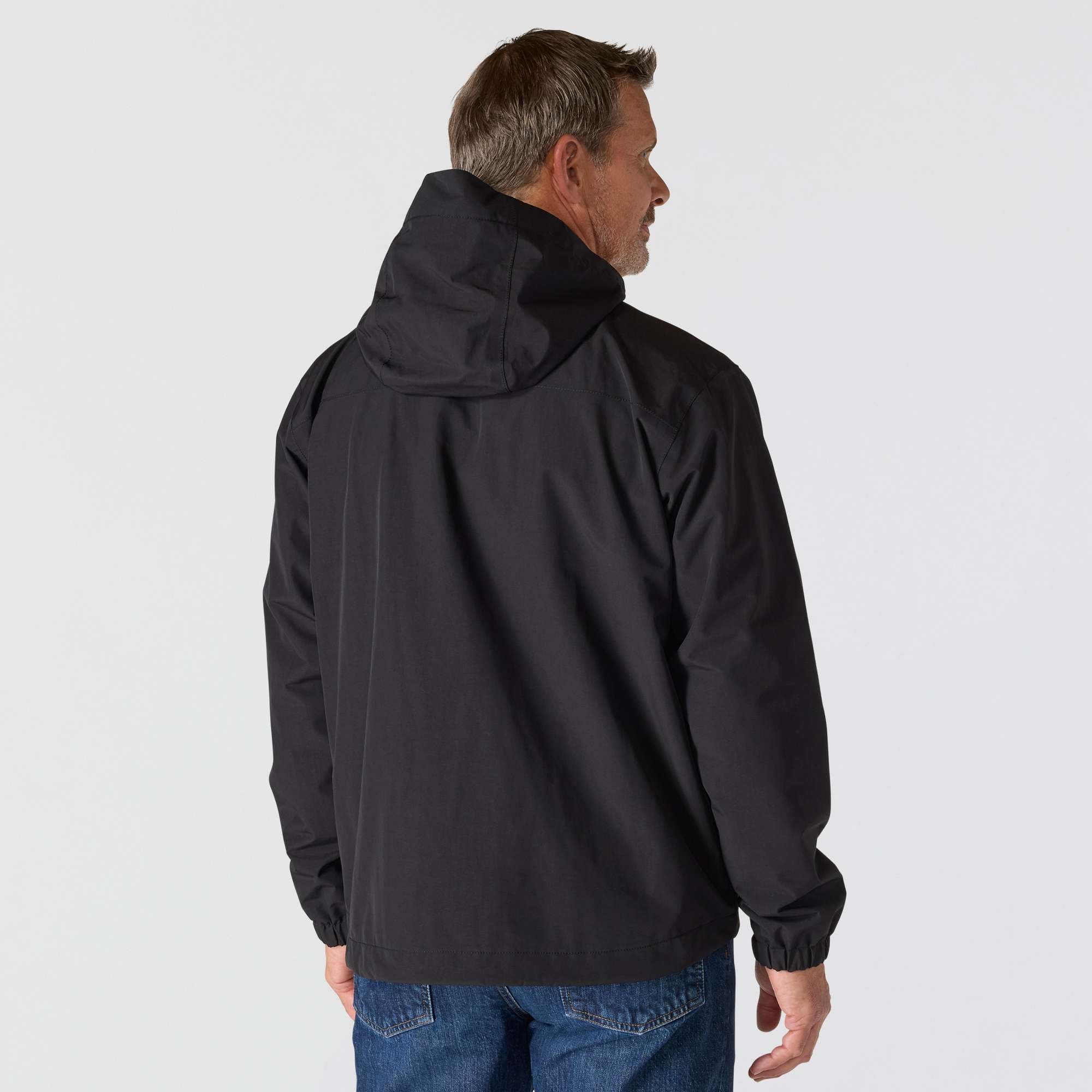 Men's bayou lightweight breathable waterproof rain jacket: storm defender jacket