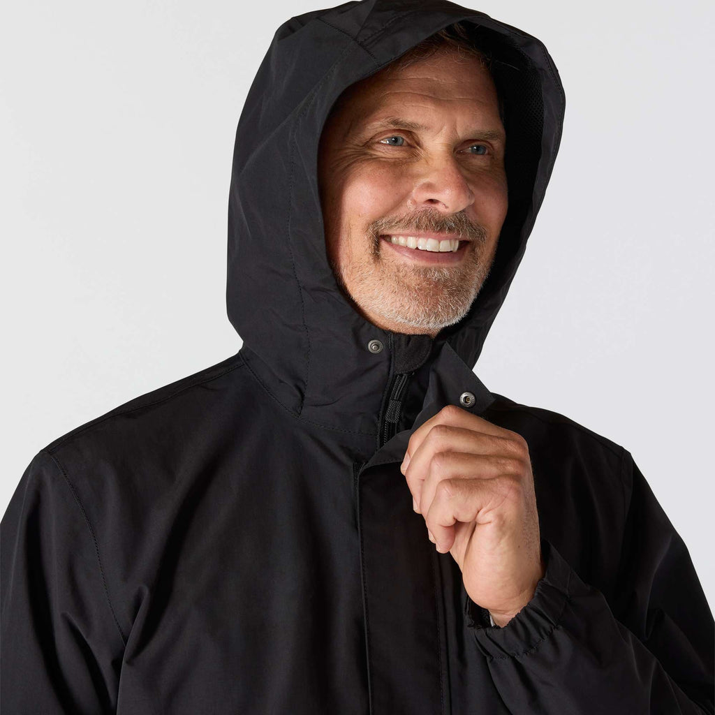 Men's bayou lightweight breathable waterproof rain jacket: storm defender jacket