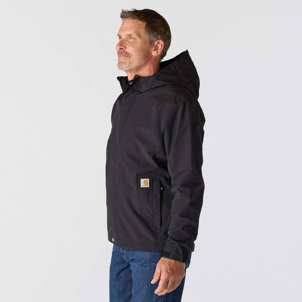 Men's bayou lightweight breathable waterproof rain jacket: storm defender jacket