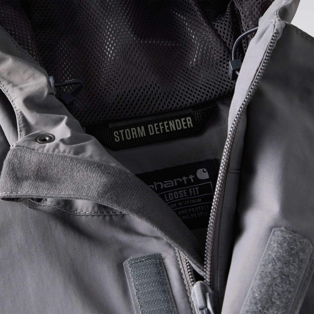 Men's bayou lightweight breathable waterproof rain jacket: storm defender jacket