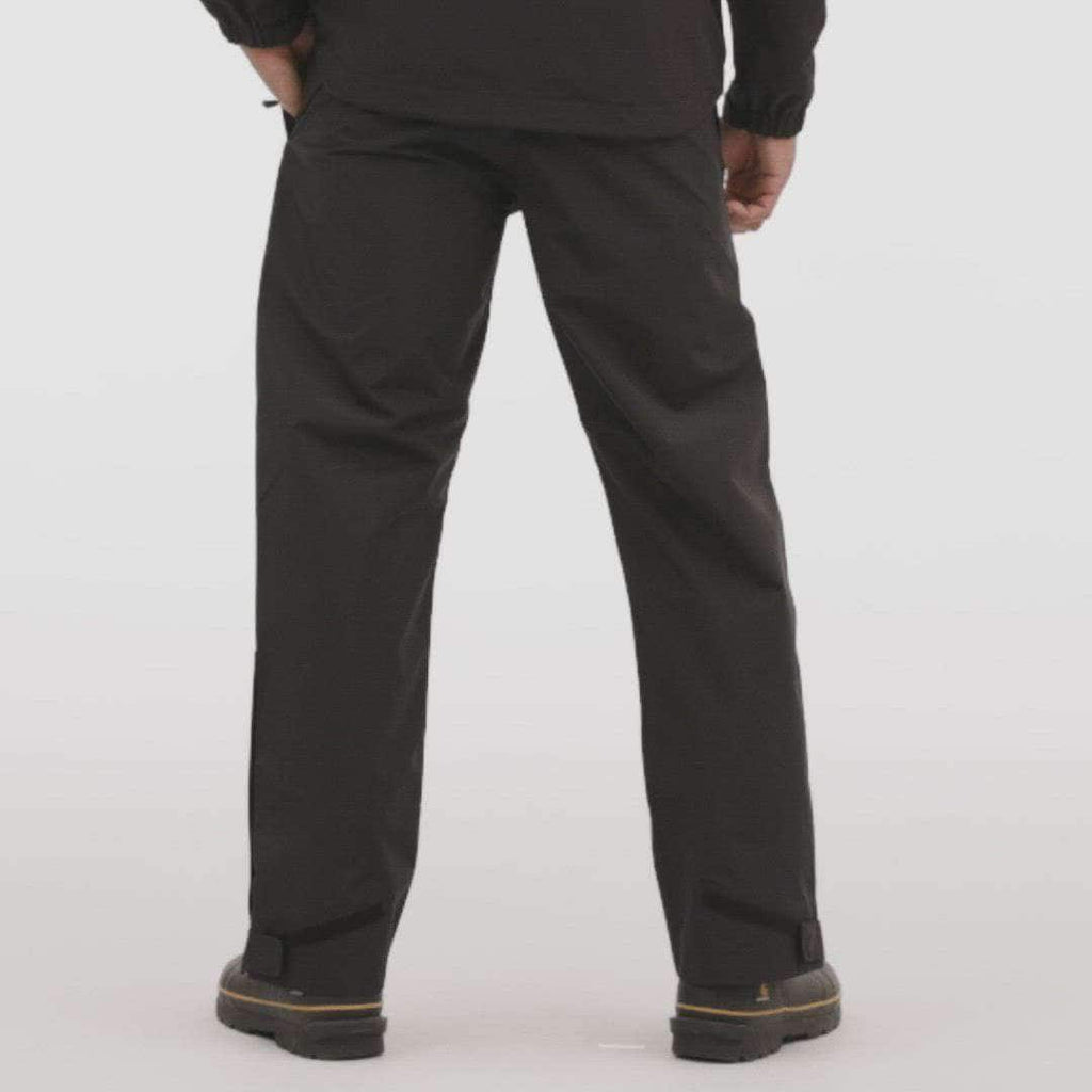 Men's monterey lightweight packable waterproof rain pants: storm defender pants