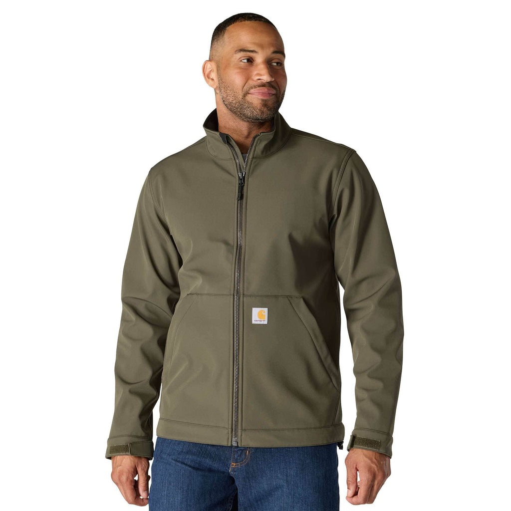 Men's galesburg water resistant softshell jacket - rain defender jackets