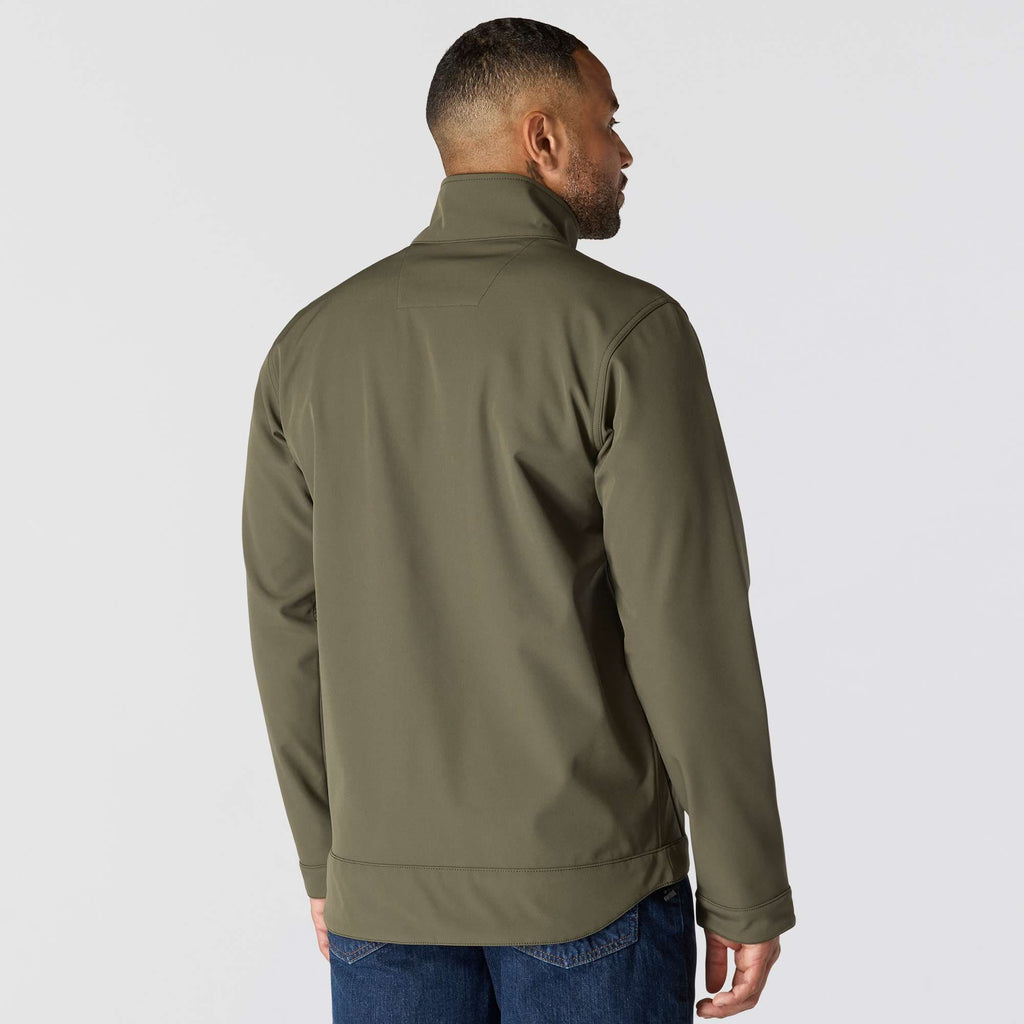 Men's galesburg water resistant softshell jacket - rain defender jackets