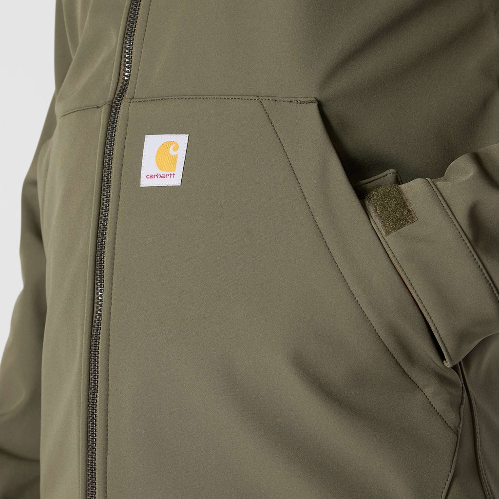 Men's galesburg water resistant softshell jacket - rain defender jackets
