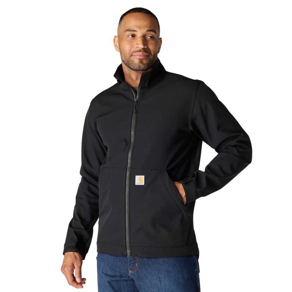 Men's galesburg water resistant softshell jacket - rain defender jackets
