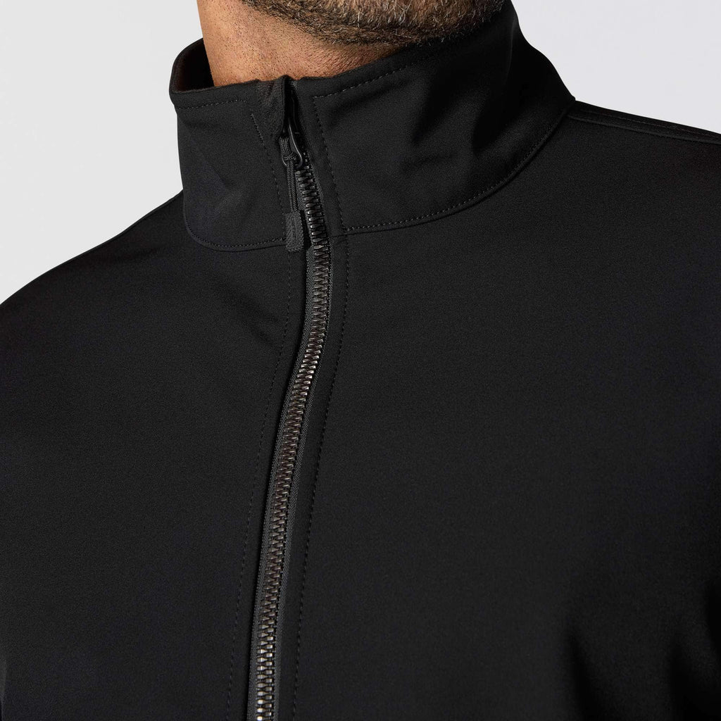 Men's galesburg water resistant softshell jacket - rain defender jackets