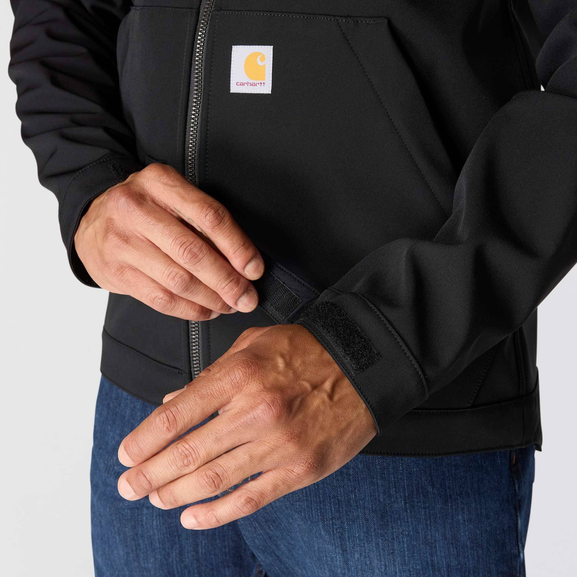 Men's galesburg water resistant softshell jacket - rain defender jackets